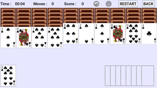 Spider Solitaire : Classic screenshot 1