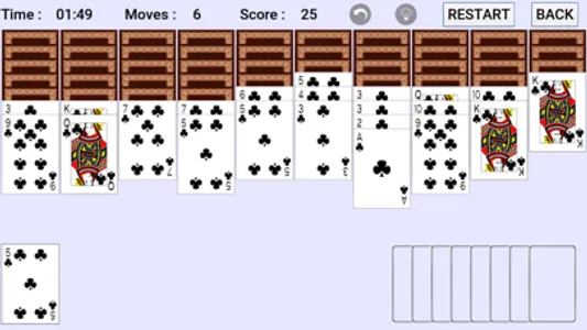 Spider Solitaire : Classic screenshot 2