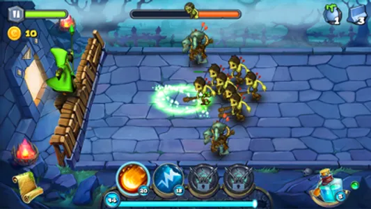 Magic Siege - Defender HD screenshot 1