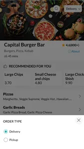 Capital Burger Bar screenshot 4