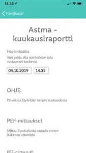 Terveyskylä Päiväkirja screenshot 1