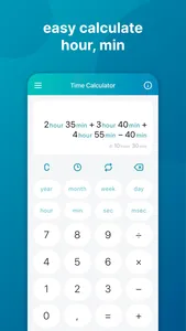 Time Calculator. screenshot 0