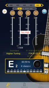 BassTuner - Tuner Bass Guitar screenshot 2