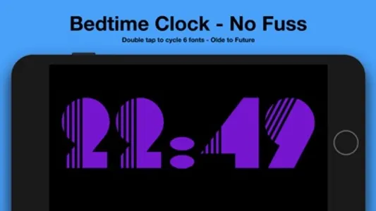 Bedtime Clock - No Fuss screenshot 2