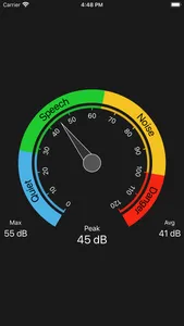 Decibel Meter(Sound Meter) Pro screenshot 1