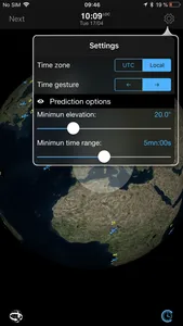 iWatchSat screenshot 2