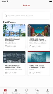 CBAO Events screenshot 1