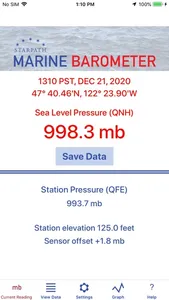 Marine Barometer screenshot 0