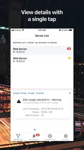 Entinux NMS screenshot 1
