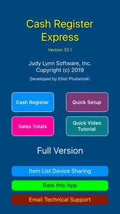 Cash Register Express screenshot 0