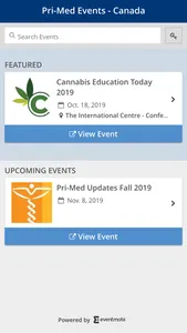 Pri-Med Events - Canada screenshot 0