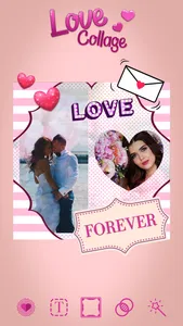 Love Photo Collage Creator screenshot 0