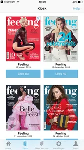 Feeling Magazine screenshot 1