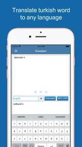 Turkish Dictionary &Translator screenshot 2