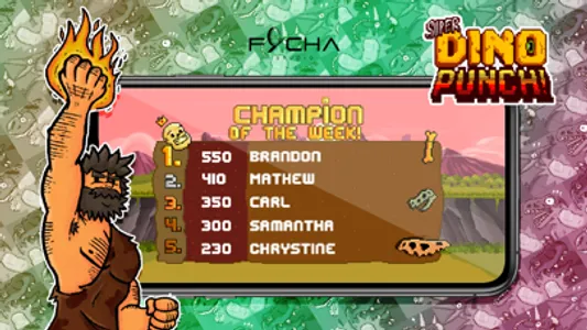 Dino Punch: Speed tapping game screenshot 3