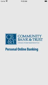 Community Bank – Personal screenshot 0