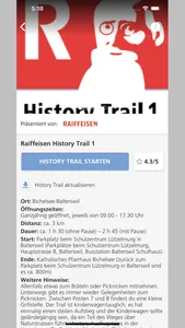 Raiffeisen History-Trail screenshot 1