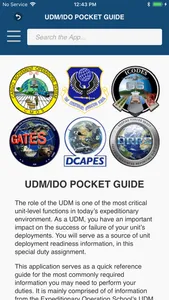 USAF EOS UDM/IDO Pocket Guide screenshot 0