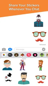 Hipster Stickers Pack! screenshot 2