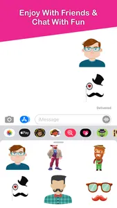 Hipster Stickers Pack! screenshot 3