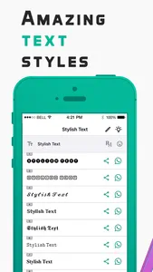 Stylish Text - Fonts Keyboard screenshot 2