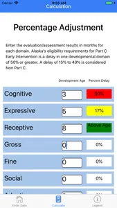 Percent Delay Calculator screenshot 1