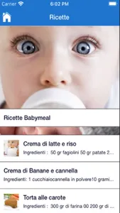 Ricette Babymeal screenshot 1