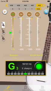 BanjoTuner - Tuner for Banjo screenshot 1