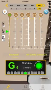 BanjoTuner - Tuner for Banjo screenshot 2