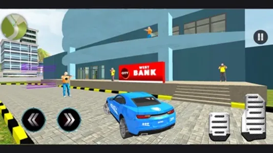 Police Bike Gangster Chase 3D screenshot 1