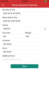 Speed Car Rental Software(CRS) screenshot 2
