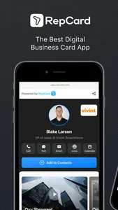 RepCard-Digital Business Cards screenshot 0