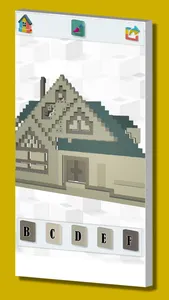 Color with number pixel art 3D screenshot 4