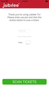 JubileeTix Scanner screenshot 0