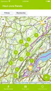 Haut-Jura Rando screenshot 3