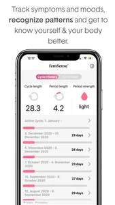 femSense fertility screenshot 5