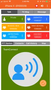 TeamConnect PTT screenshot 0