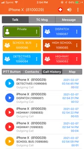 TeamConnect PTT screenshot 1