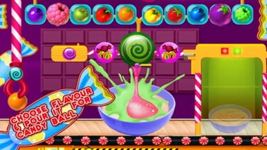 Sweet Candy Bubble Gum Factory screenshot 0