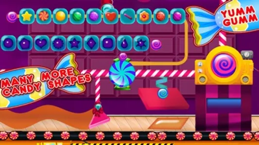 Sweet Candy Bubble Gum Factory screenshot 2
