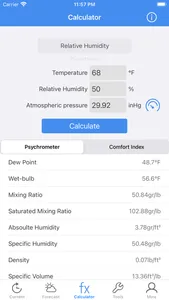 Meteo Calc: Weather Forecast screenshot 3