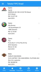 Tabela FIPE Brasil screenshot 5
