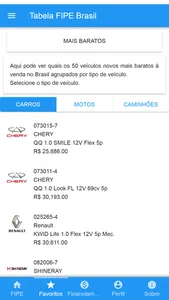 Tabela FIPE Brasil screenshot 7