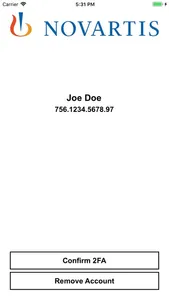 Novartis PMT screenshot 4