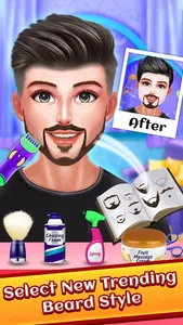 Celebrity Beard Salon screenshot 0