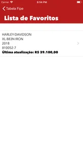 Tabela Fipe: Veículos Brasil screenshot 8