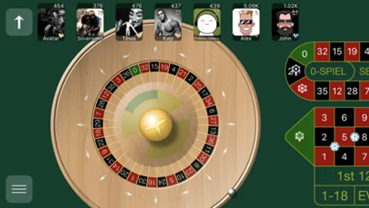 Roulette Online game screenshot 2