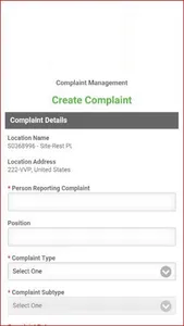 TraQtion Complaint Management screenshot 1