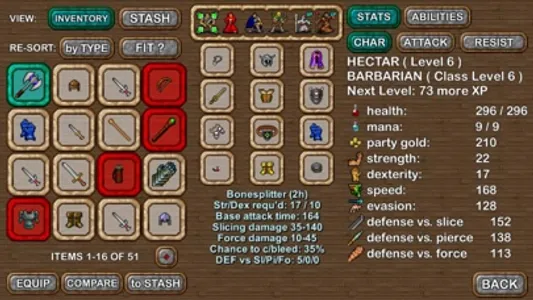 Dungeons of Chaos - LITE screenshot 1