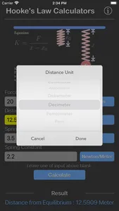 Hooke Law Calculator screenshot 5